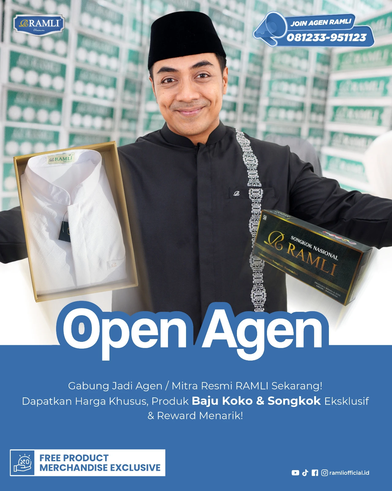 Pendaftaran Mitra & Agen Resmi RAMLI 2