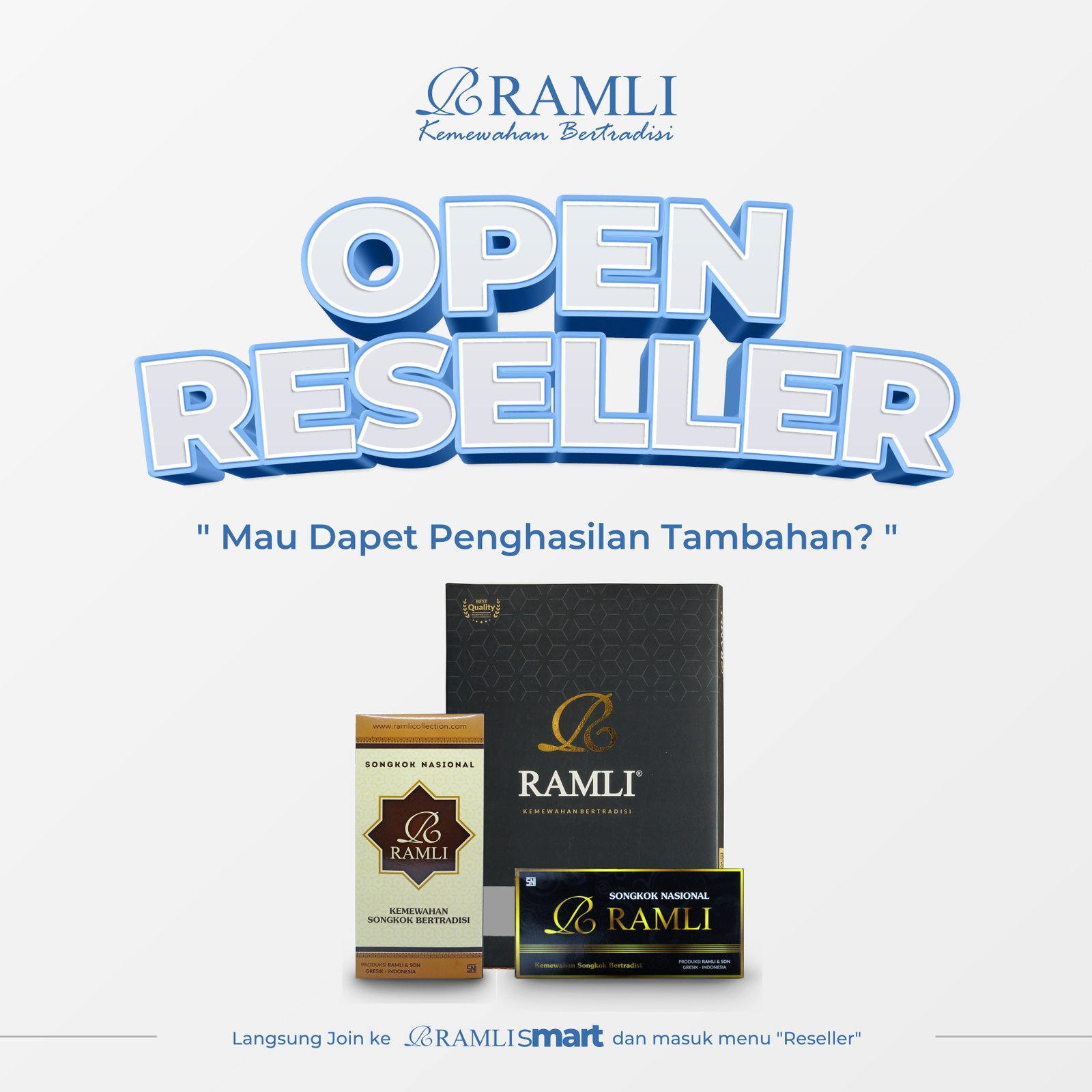 Pendaftaran Mitra Reseller Resmi RAMLI 1