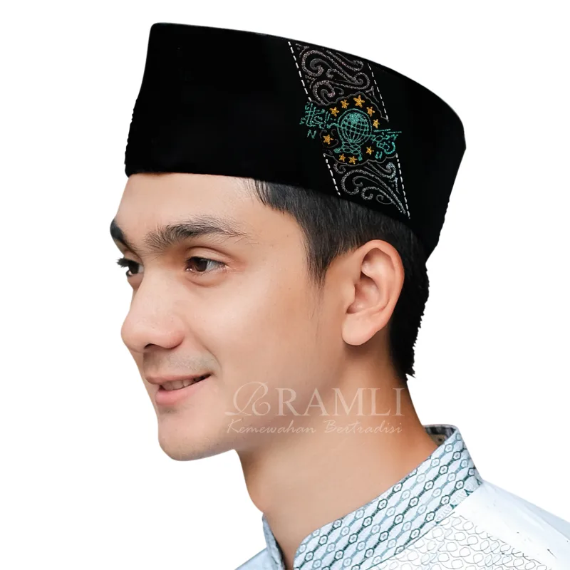 Ramli Songkok Lukis NU Batik  AC Tinggi 9