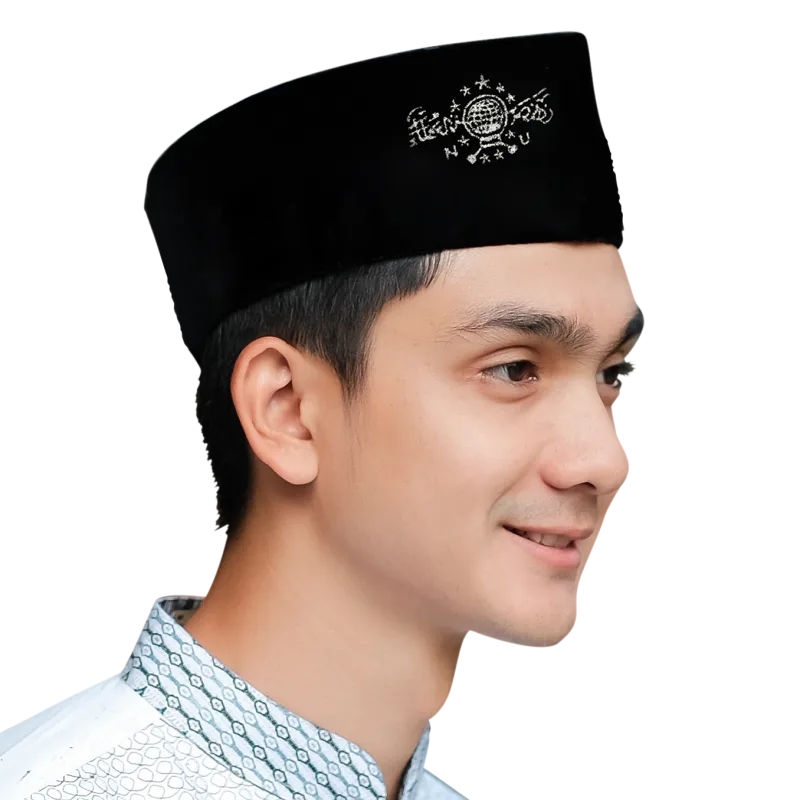 Ramli Songkok Lukis Logo NU AC Tinggi 9 - 5