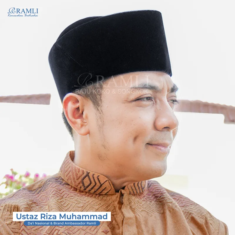 Ramli Songkok Polos Susun AC Tinggi 9